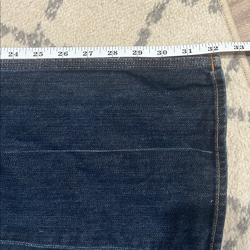 7 For All Mankind Dark Blue Flare Jeans - Picture 5 of 5